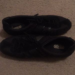 Coach Black sneakers size 9